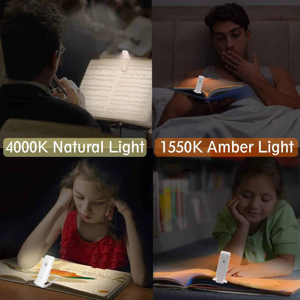 Luz de Leitura LED – USB Recarregável