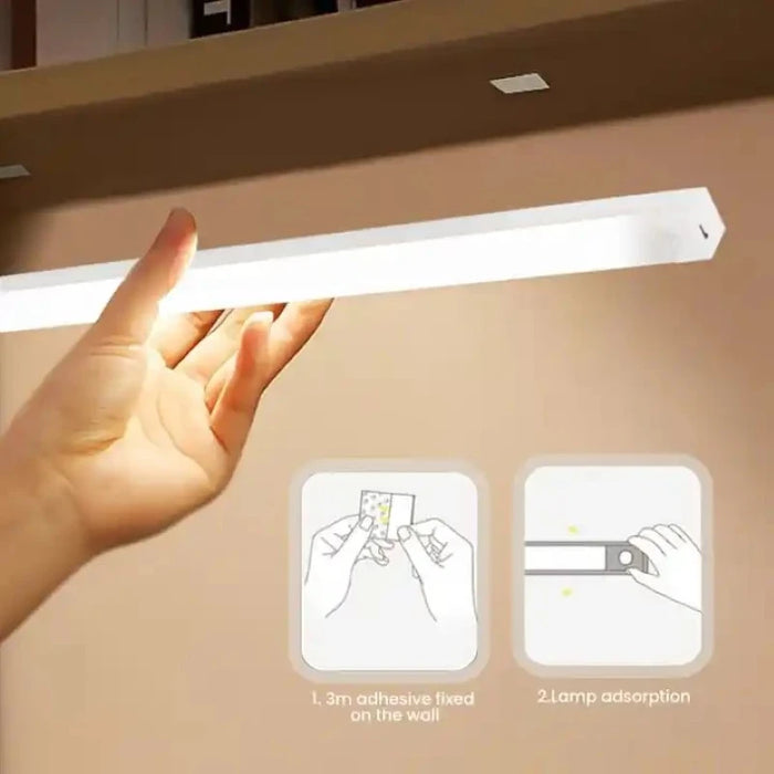 Luz LED com Sensor de Movimento – USB Recarregável