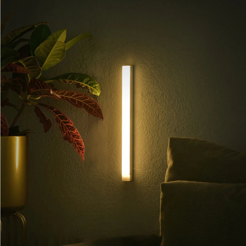 Luz LED com Sensor de Movimento – USB Recarregável