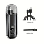 Aparador Elétrico de Nariz e Ouvidos – USB‑C Recarregável