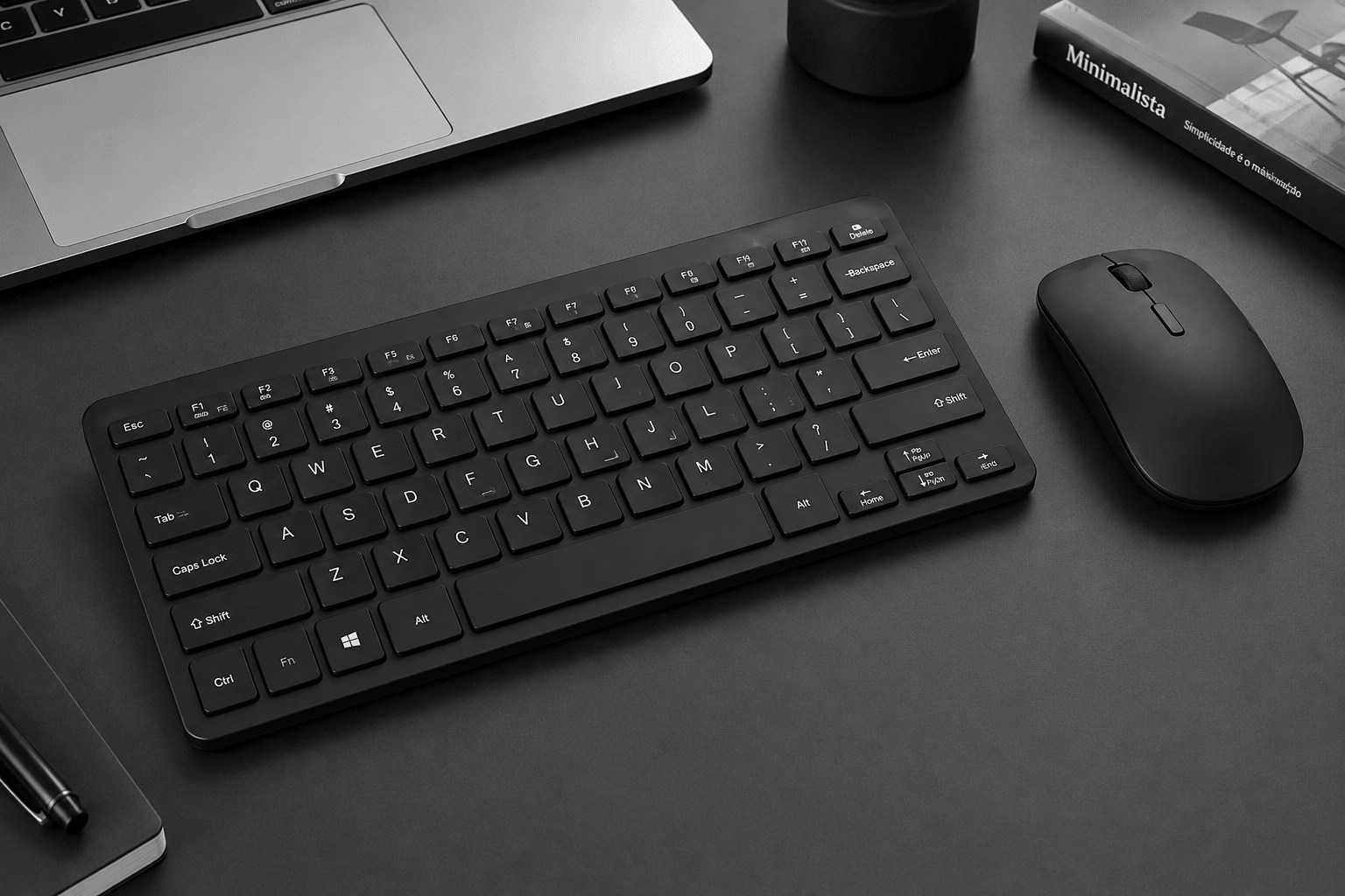 Teclado e Rato Bluetooth EMTRA